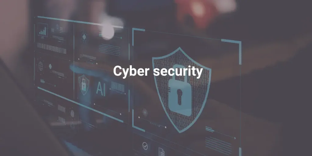 Cyber security.